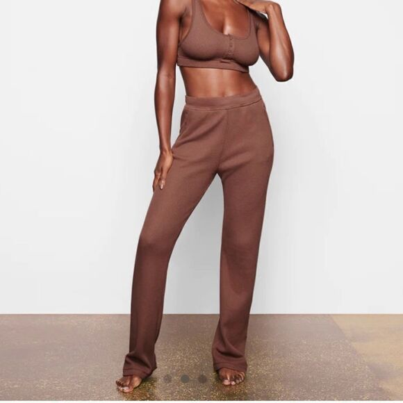 Skims Waffle Loose Pant XL - Picture 1 of 5